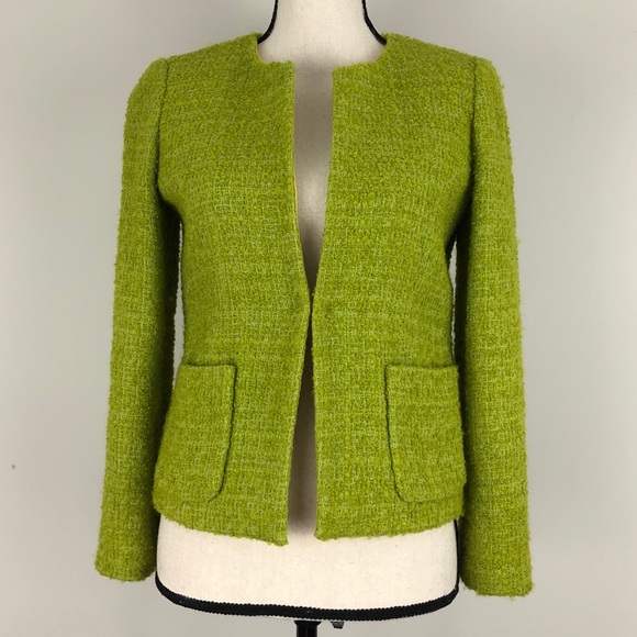 j crew boucle blazer